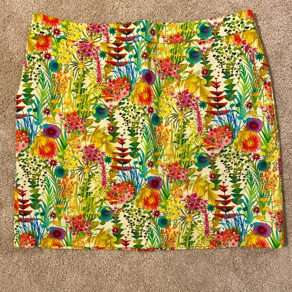 Liberty Art Fabrics for J. Crew Tresco Tana Lawn print skirt - Picture 1 of 2